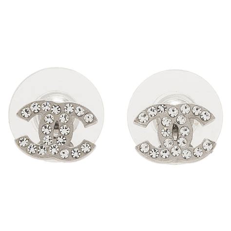 chanel earrings 24c|chanel cc earrings price list.